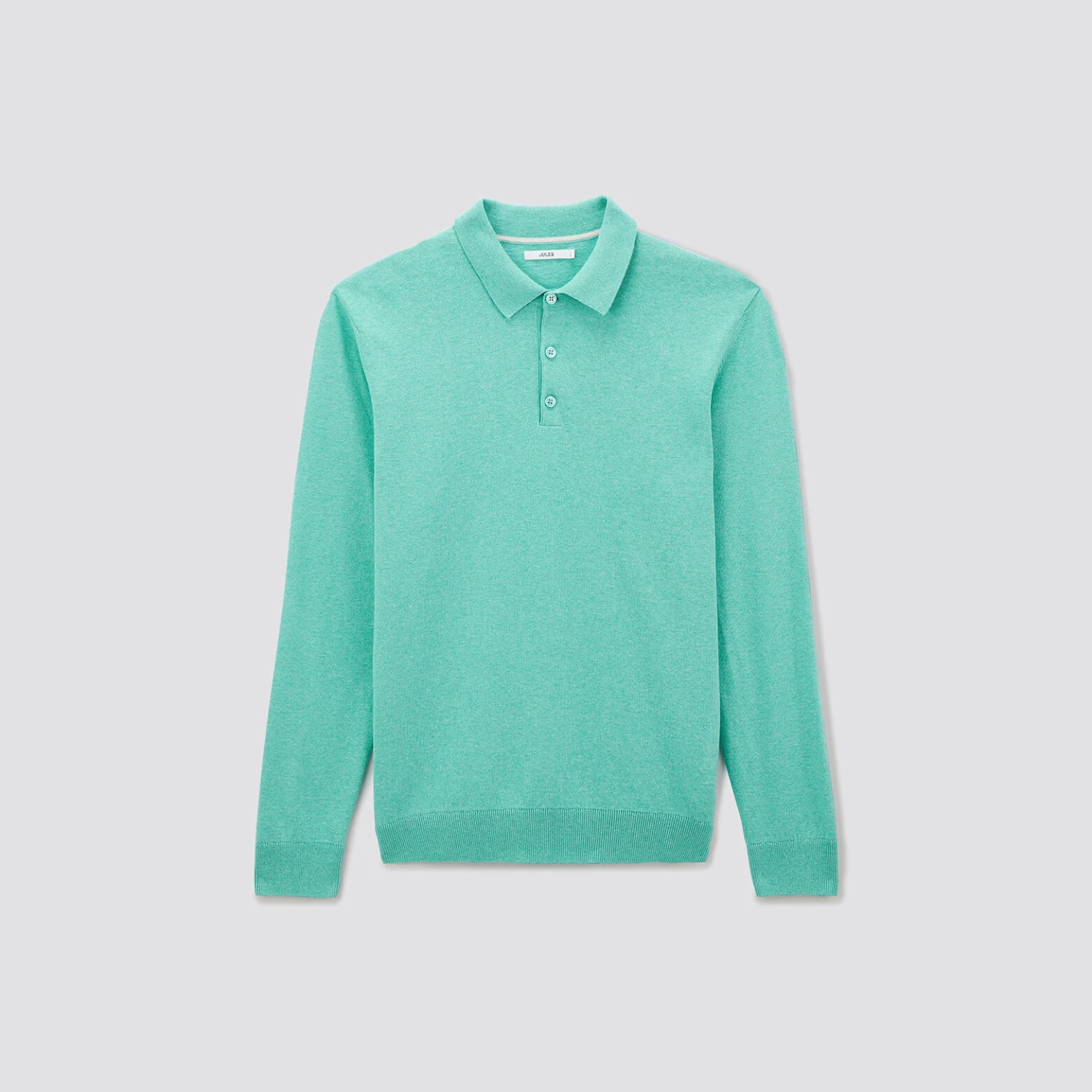 Polo à Manches Longues En Maille 7 Polo à Manches Longues En Maille – Image 7