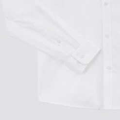 Chemise Slim Unie Coton Texturé -Men's Clothing Soldes Boutique 1003750 10000 V9