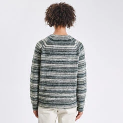 Pull Col Rond à Motif Jacquard -Men's Clothing Soldes Boutique 1003761 18420 V3