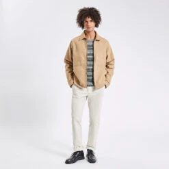 Pull Col Rond à Motif Jacquard -Men's Clothing Soldes Boutique 1003761 18420 V6