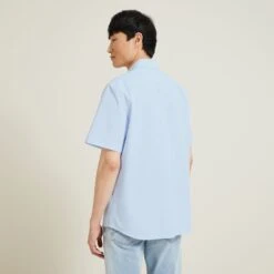 Chemisette Regular Micro Points Coton Dobby 12 Chemisette Regular Micro Points Coton Dobby -Men's Clothing Soldes Boutique 1003775 11000 V3