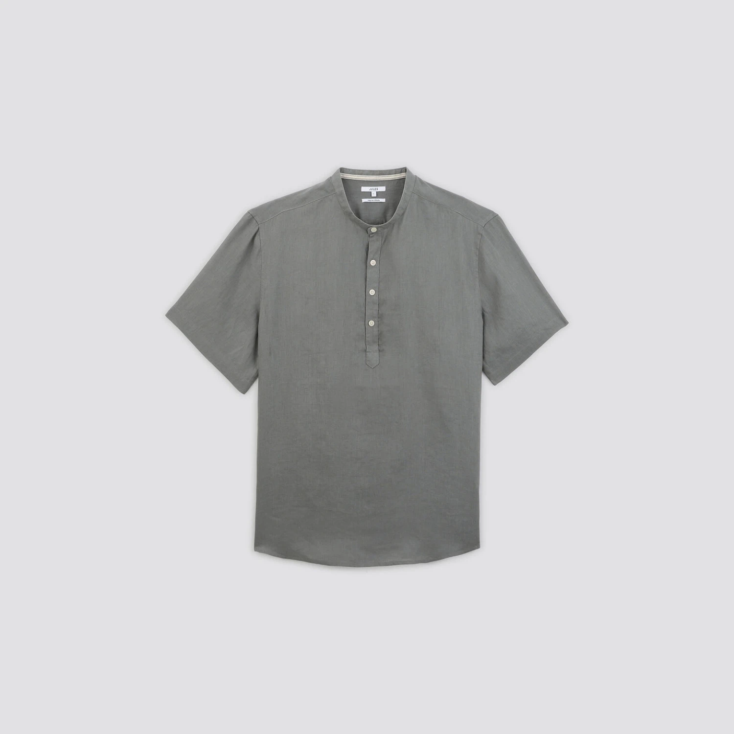 Chemisette Regular Unie Lin 6 Chemisette Regular Unie Lin – Image 6