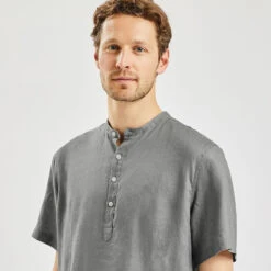 Chemisette Regular Unie Lin 10 Chemisette Regular Unie Lin -Men's Clothing Soldes Boutique 1003791 16000 V4