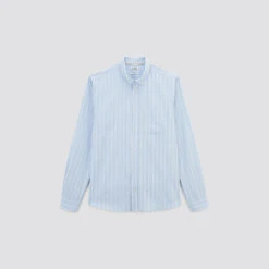 Chemise Oxford Rayures "le Parfait By JULES" -Men's Clothing Soldes Boutique 1003878 11229 V11