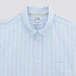 Chemise Oxford Rayures "le Parfait By JULES" -Men's Clothing Soldes Boutique 1003878 11229 V8