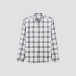 Chemise Regular Carreaux Coton Biologique
