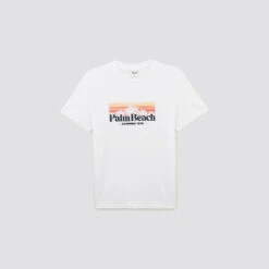 Tee Shirt Imprimé Palm Beach