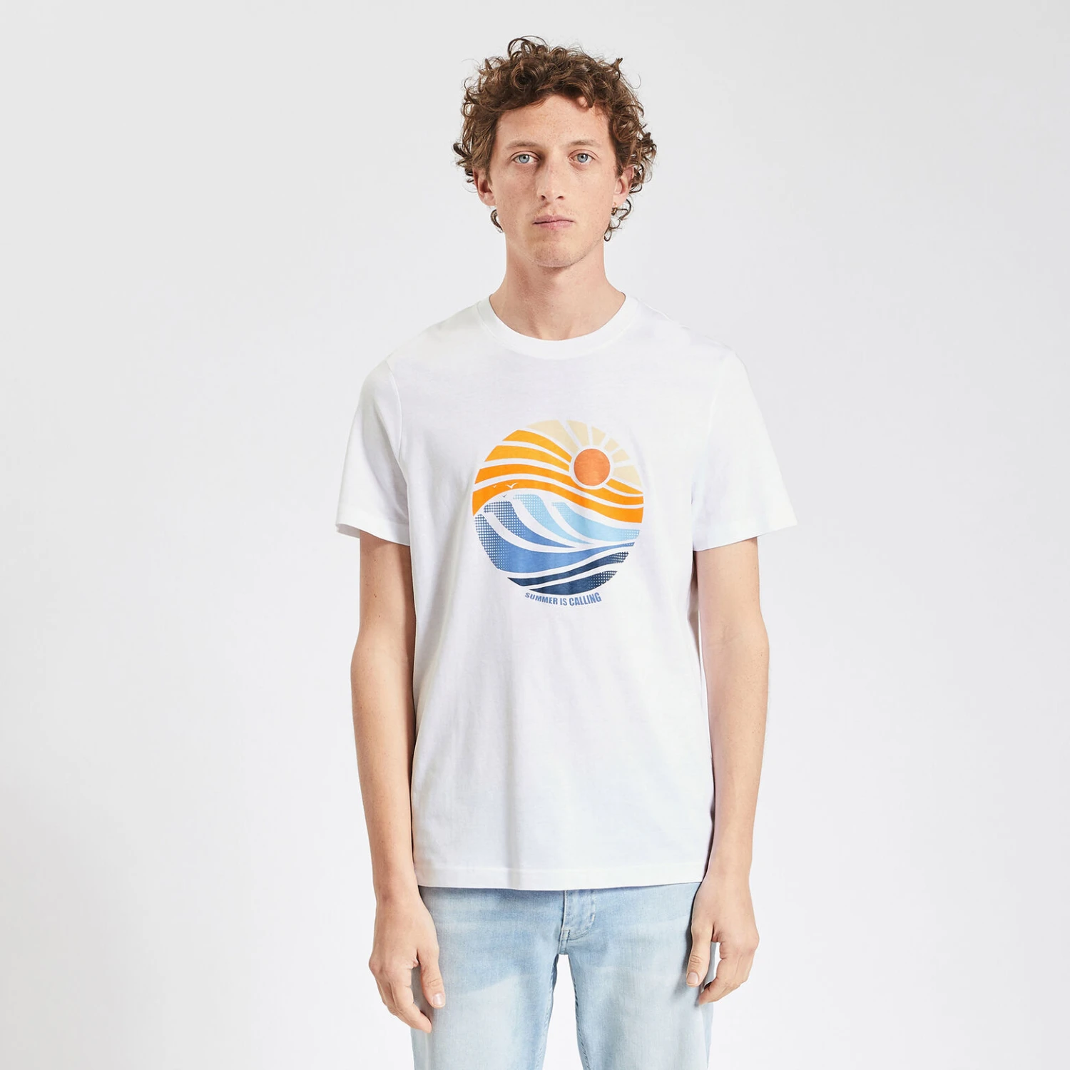 Tee Shirt Imprimé Rond Paysage 4 Tee Shirt Imprimé Rond Paysage – Image 4