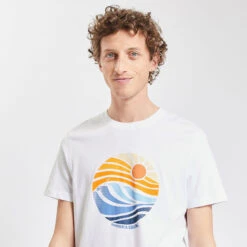 Tee Shirt Imprimé Rond Paysage 10 Tee Shirt Imprimé Rond Paysage -Men's Clothing Soldes Boutique 1003996 10000 V4