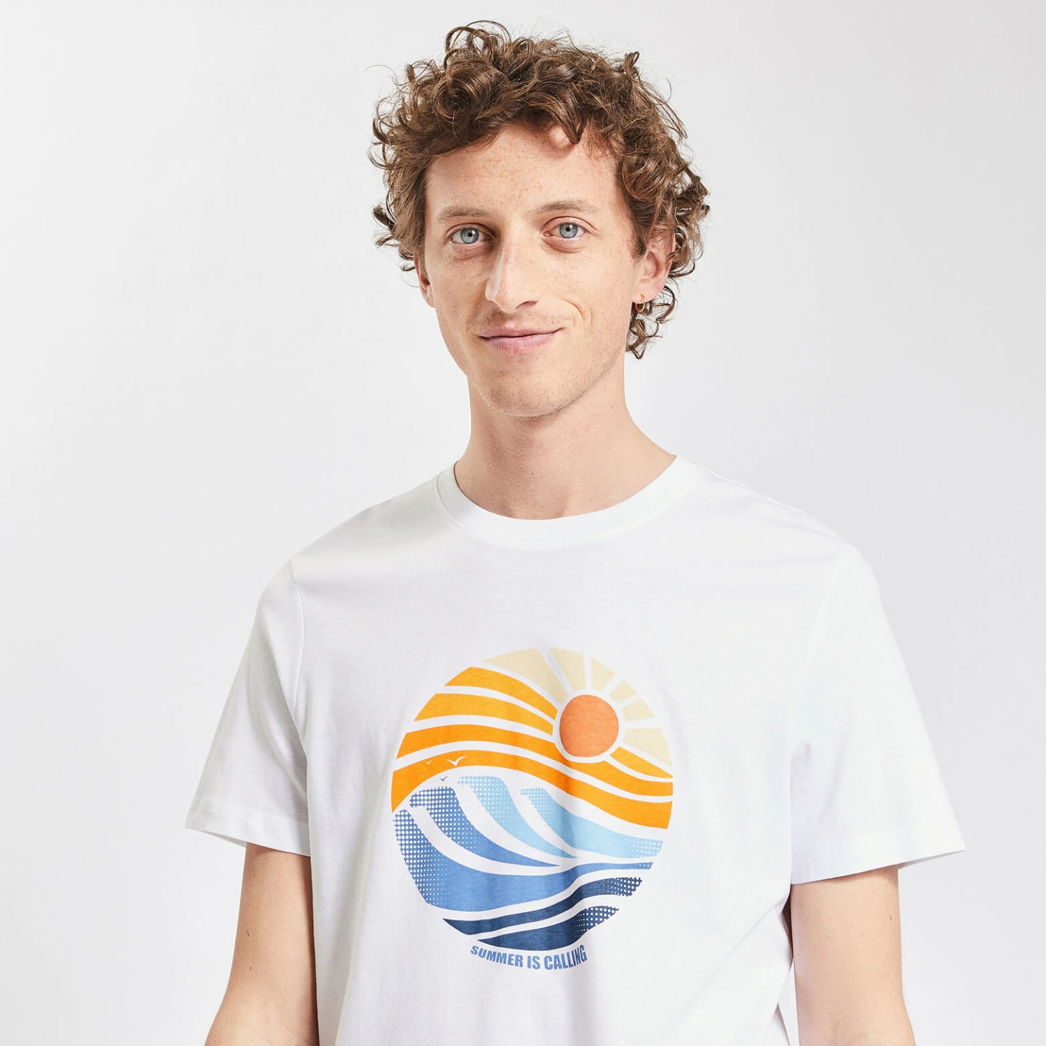 Tee Shirt Imprimé Rond Paysage 3 Tee Shirt Imprimé Rond Paysage – Image 3