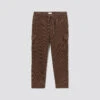 Pantalon Forme Cargo En Velours Coton Recyclé -Men's Clothing Soldes Boutique 1004167 17511 V11