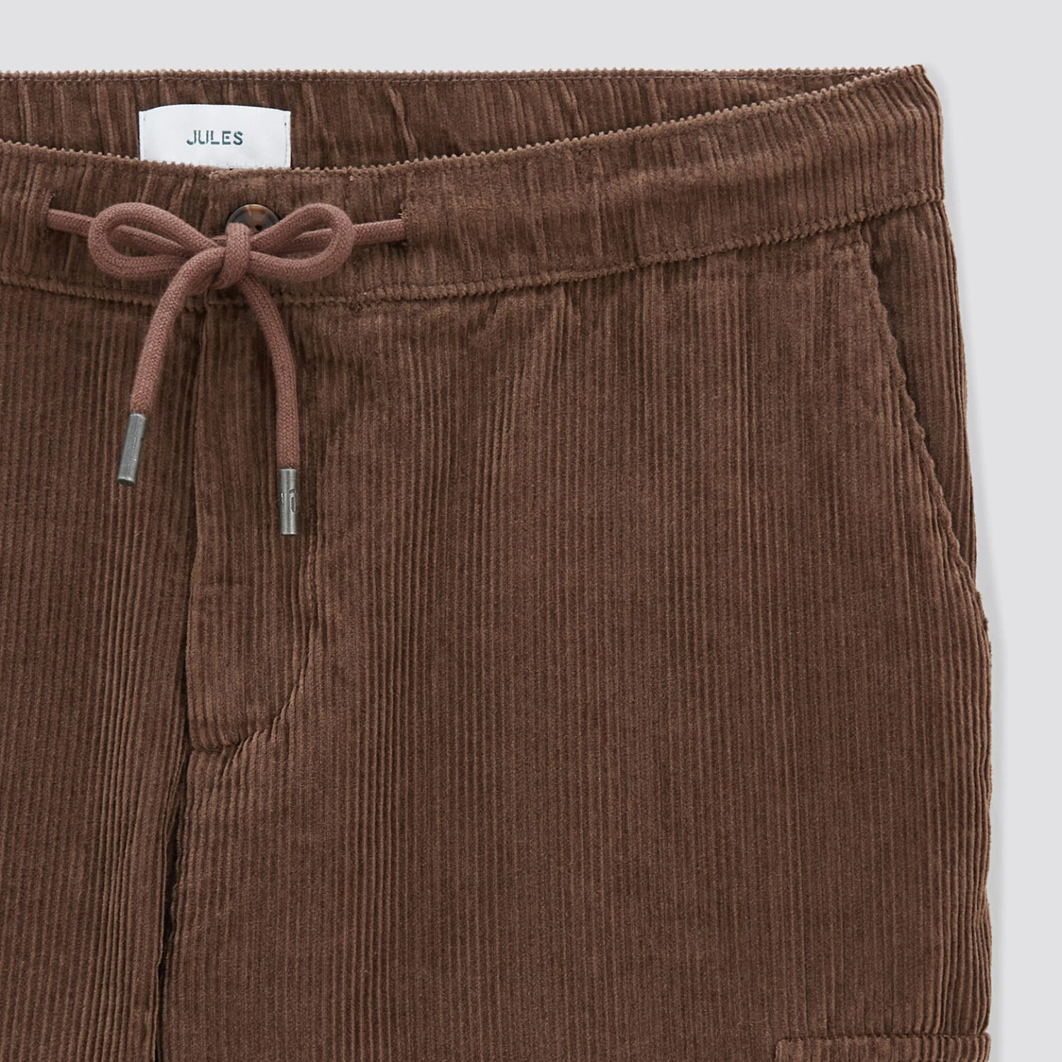 Pantalon Forme Cargo En Velours Coton Recyclé 3 Pantalon Forme Cargo En Velours Coton Recyclé – Image 3