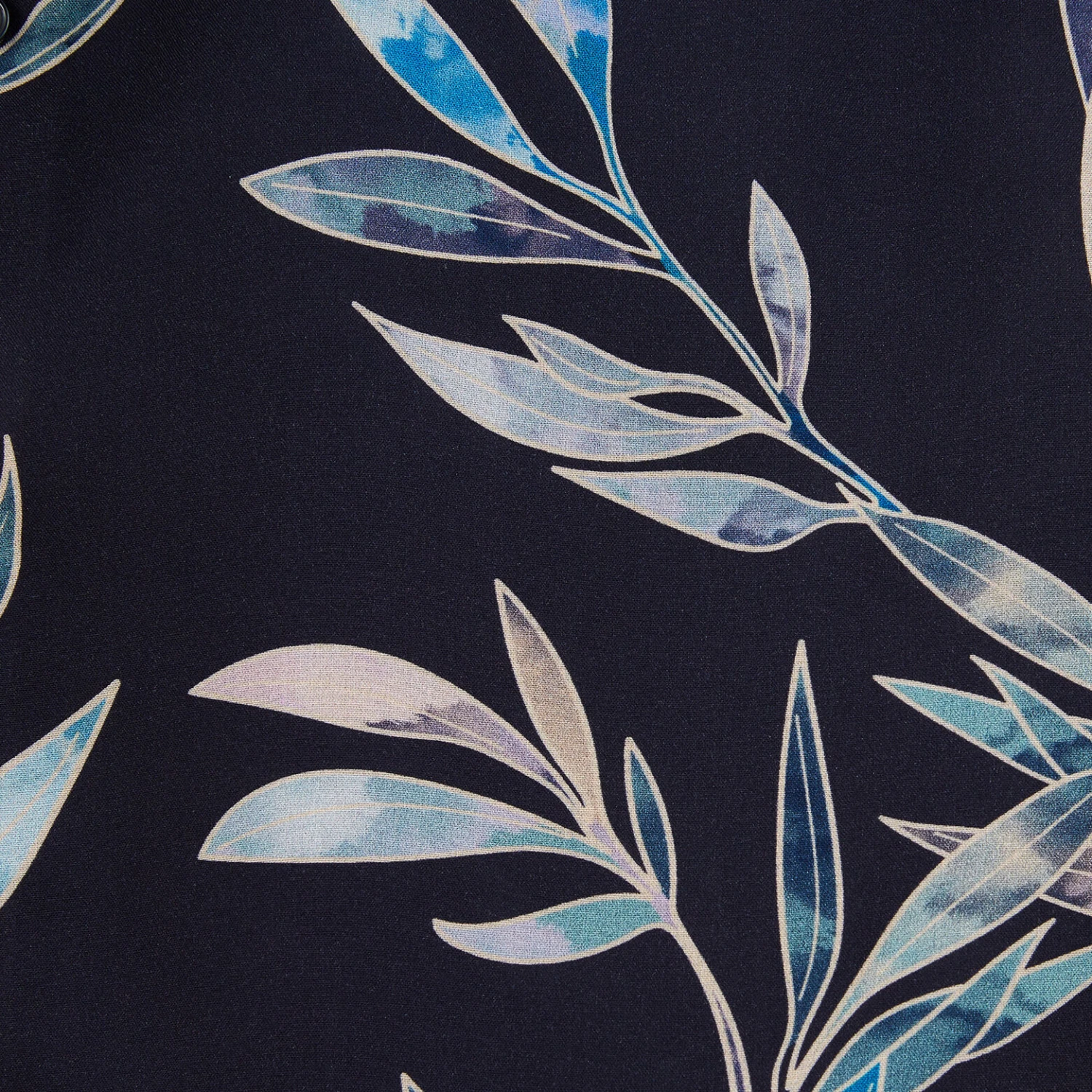 Chemise Slim Imprimé Feuilles Viscose 9 Chemise Slim Imprimé Feuilles Viscose – Image 9