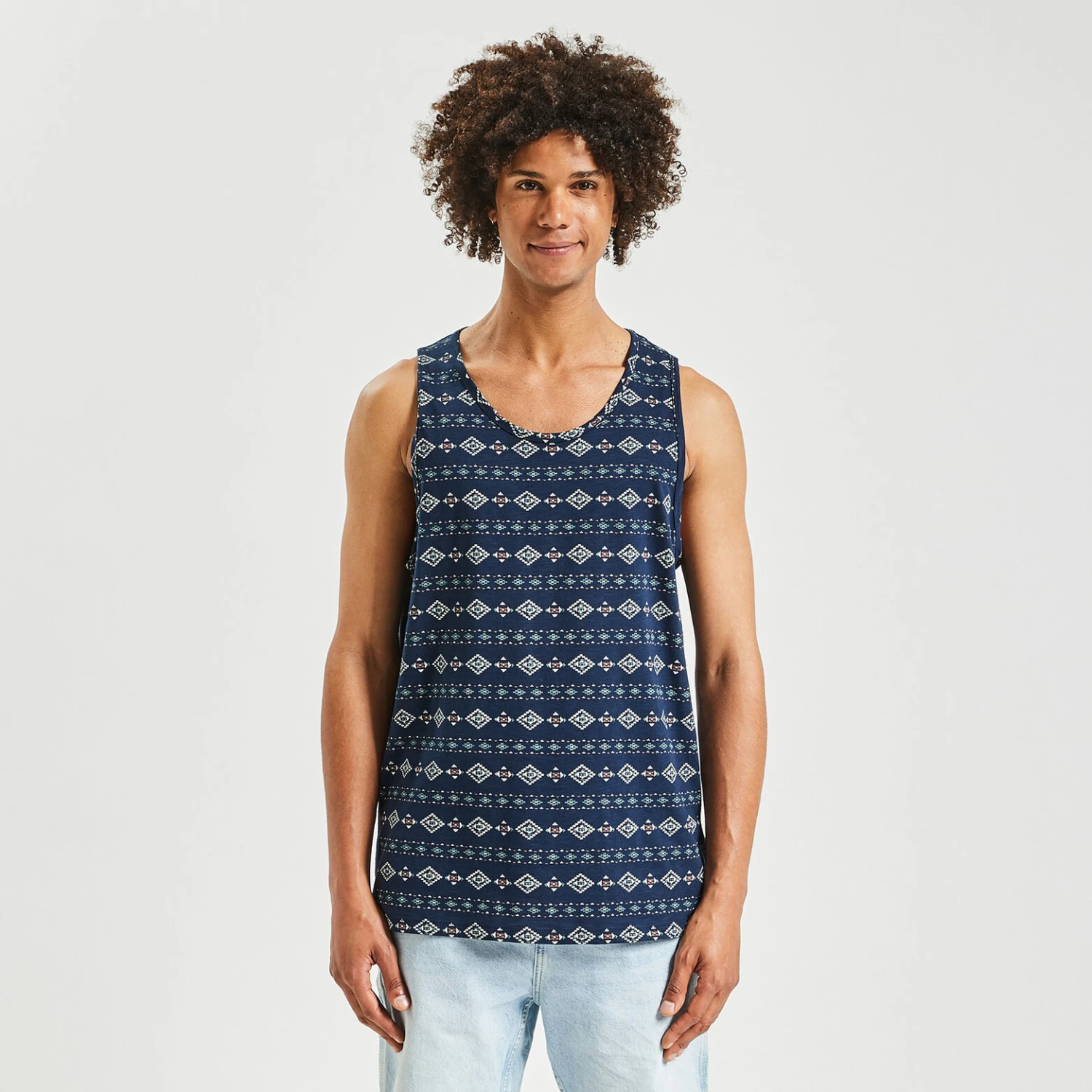 Débardeur Imprimé Ethnique 4 Débardeur Imprimé Ethnique – Image 4
