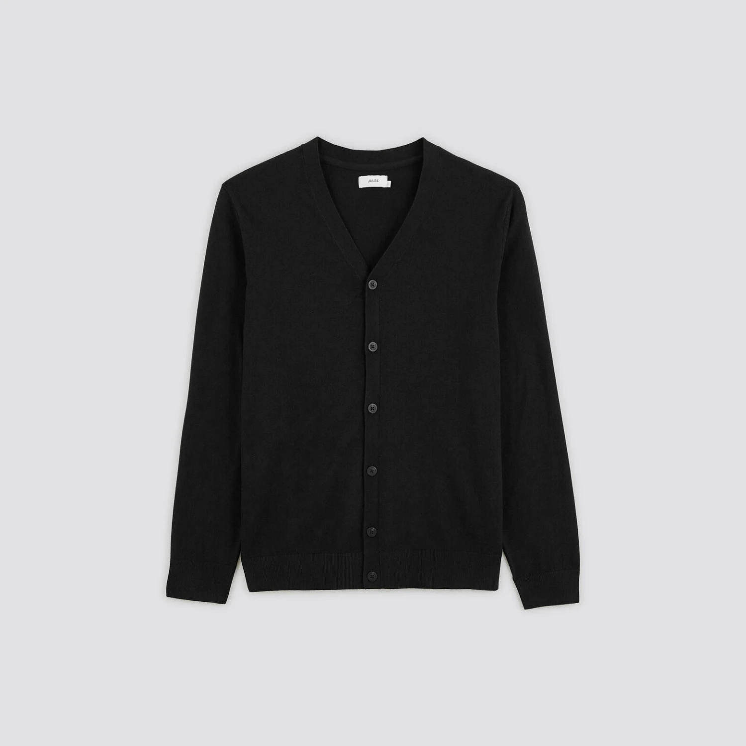 Cardigan Boutonné Uni 1 Cardigan Boutonné Uni