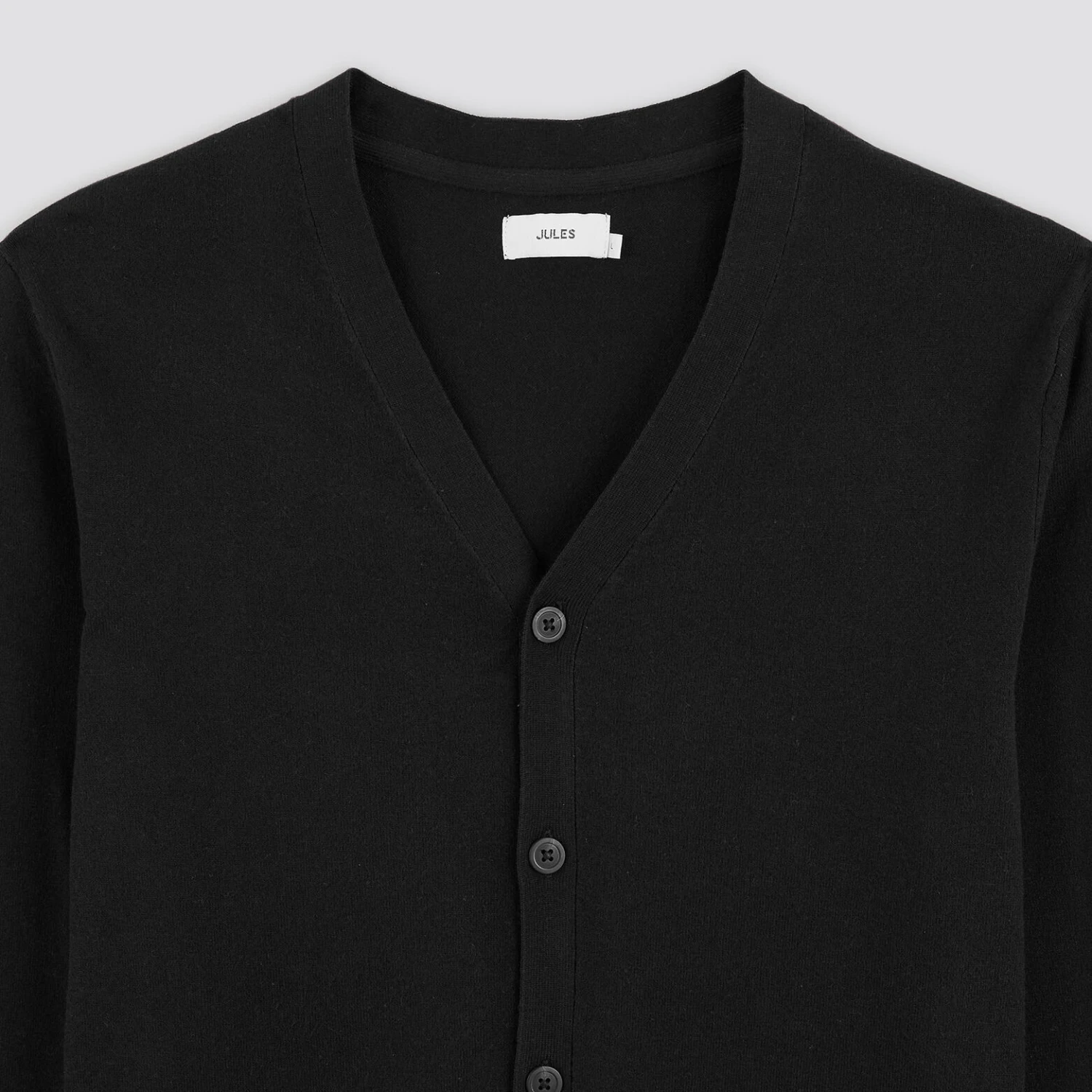 Cardigan Boutonné Uni 2 Cardigan Boutonné Uni – Image 2