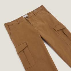 Pantalon Chino Cargo Droit Poches Côtés -Men's Clothing Soldes Boutique 1004243 10503 V8
