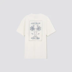 Tee Shirt Imprimé Devant Et Dos -Men's Clothing Soldes Boutique 1004440 10002 V10