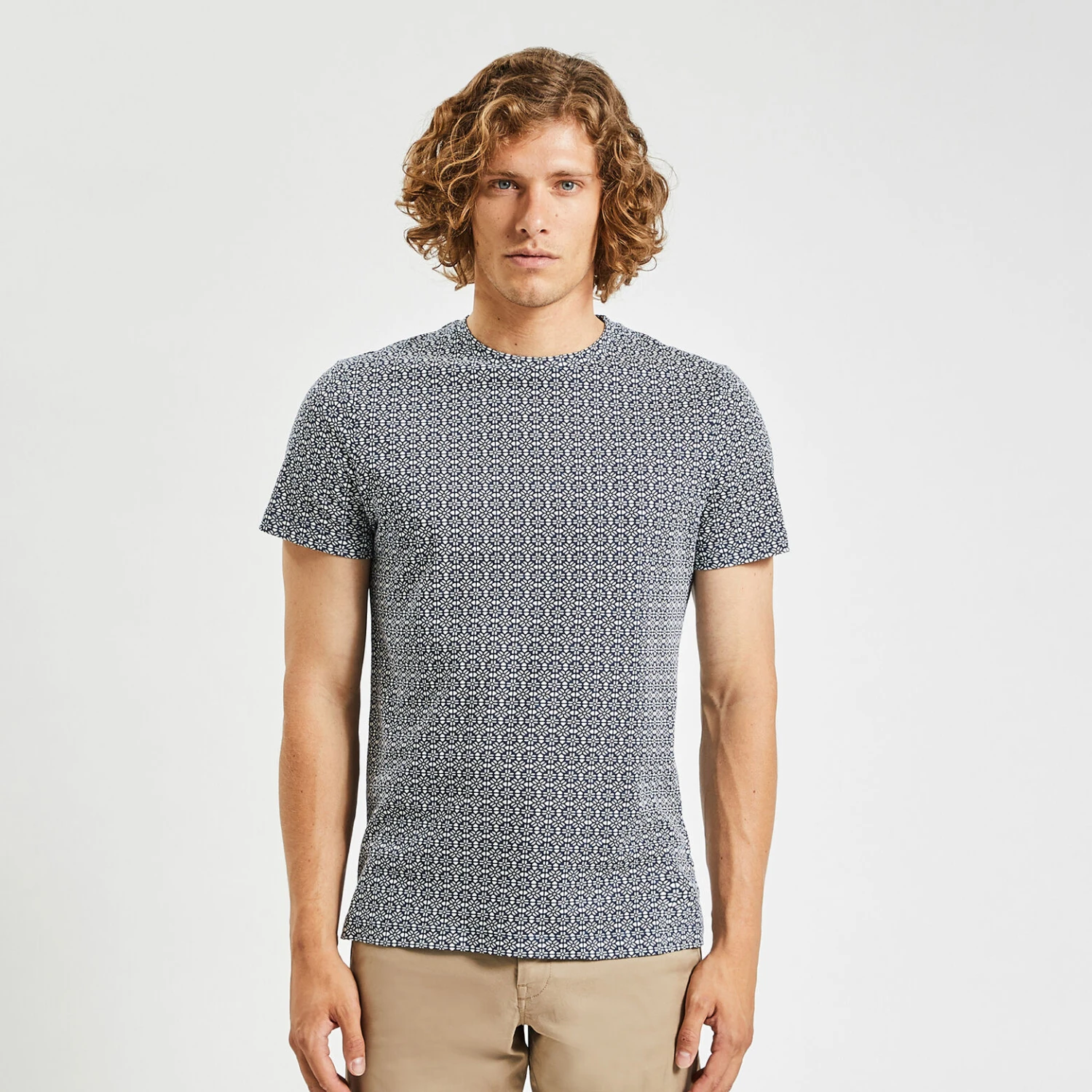 Tee Shirt Coton/lin Imprimé 4 Tee Shirt Coton/lin Imprimé – Image 4