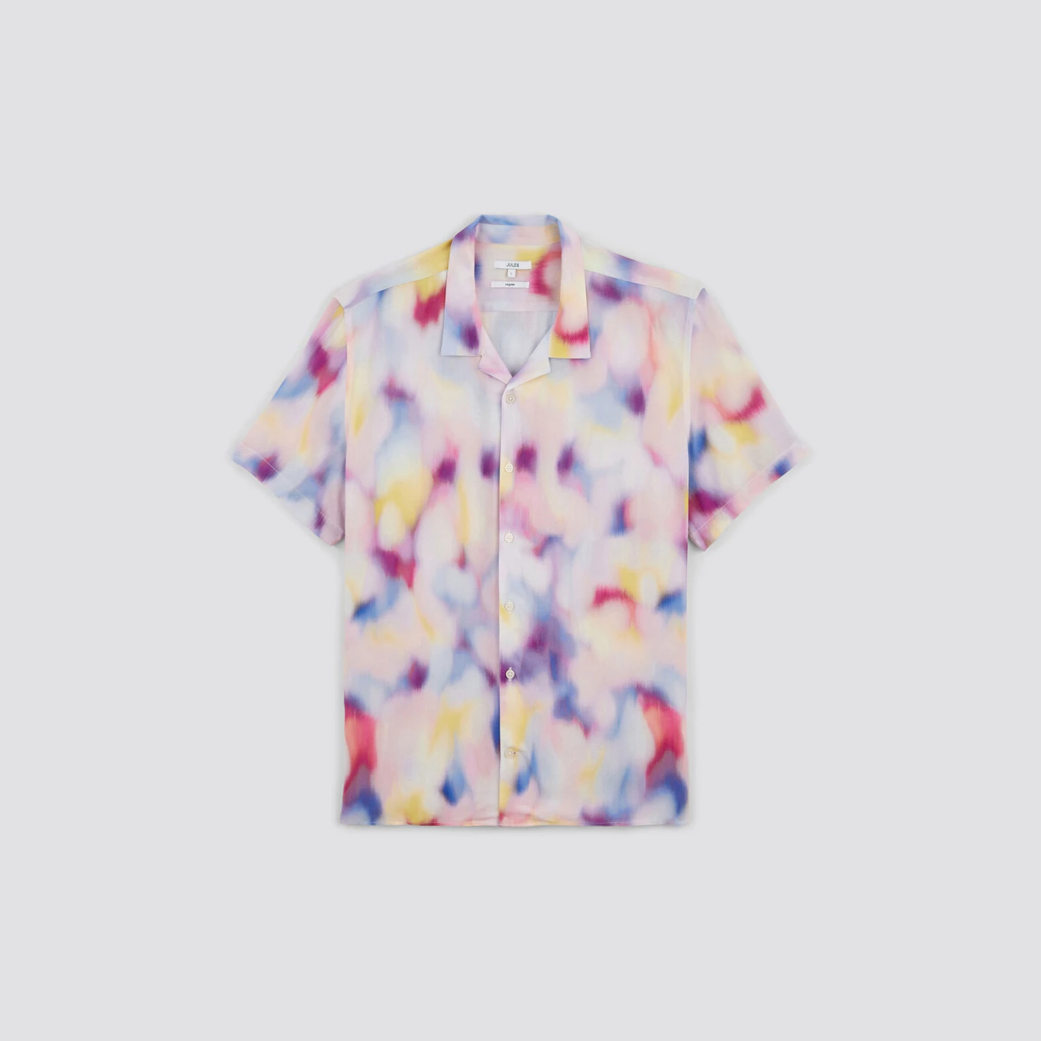 Chemisette Hawaïenne Regular Imprimée Viscose Ecov 6 Chemisette Hawaïenne Regular Imprimée Viscose Ecov – Image 6