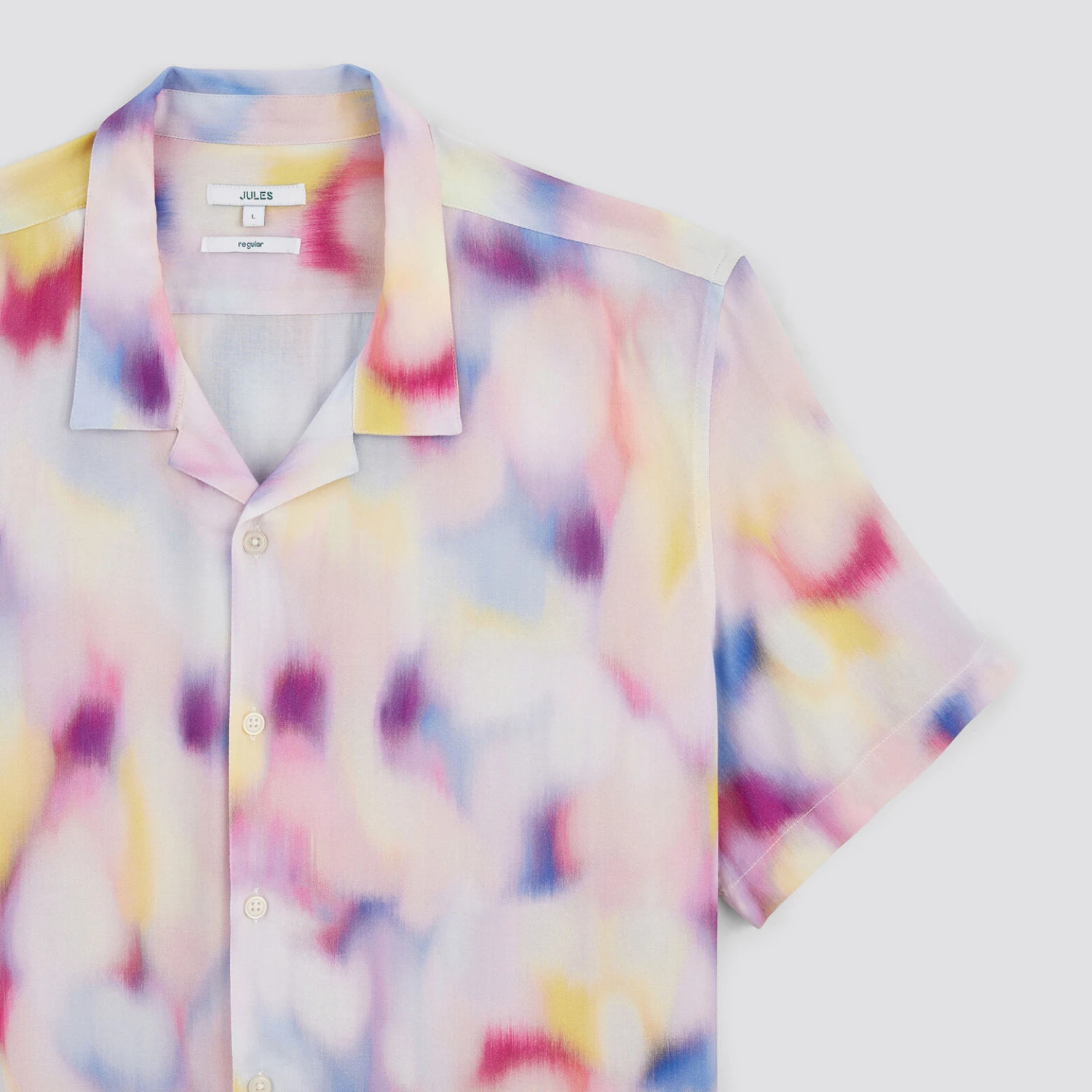 Chemisette Hawaïenne Regular Imprimée Viscose Ecov 7 Chemisette Hawaïenne Regular Imprimée Viscose Ecov – Image 7