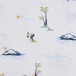 Chemisette Regular Imprimé Paysages Coton Flammé -Men's Clothing Soldes Boutique 1004488 10100 V7