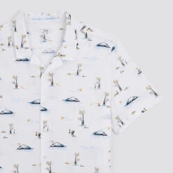 Chemisette Regular Imprimé Paysages Coton Flammé -Men's Clothing Soldes Boutique 1004488 10100 V8