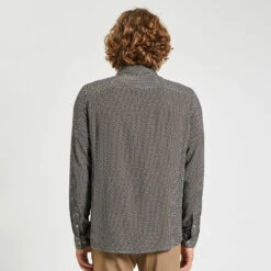 Chemise Regular Imprimé Géométrique Viscose -Men's Clothing Soldes Boutique 1004489 17408 V3