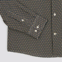 Chemise Regular Imprimé Géométrique Viscose -Men's Clothing Soldes Boutique 1004489 17408 V9