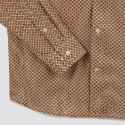 Chemise Slim Imprimé Géométrique Coton Biologique 6 Chemise Slim Imprimé Géométrique Coton Biologique -Men's Clothing Soldes Boutique 1004490 17408 V9