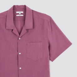 Chemisette Regular Unie Coton Plissé -Men's Clothing Soldes Boutique 1004566 15022 V8