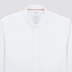 Chemise Slim Unie Stay Black/white Coton 17 Chemise Slim Unie Stay Black/white Coton -Men's Clothing Soldes Boutique 720130 9010 V8