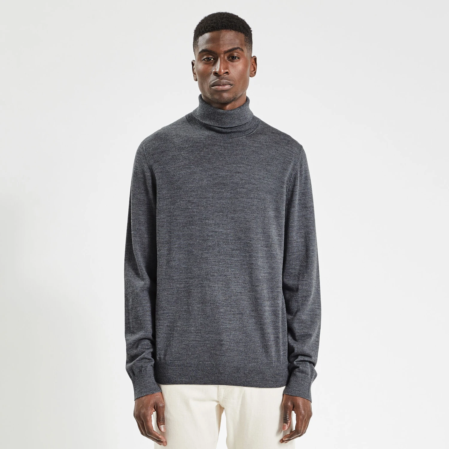 Pull Col Roulé En Laine Mérinos 5 Pull Col Roulé En Laine Mérinos – Image 5