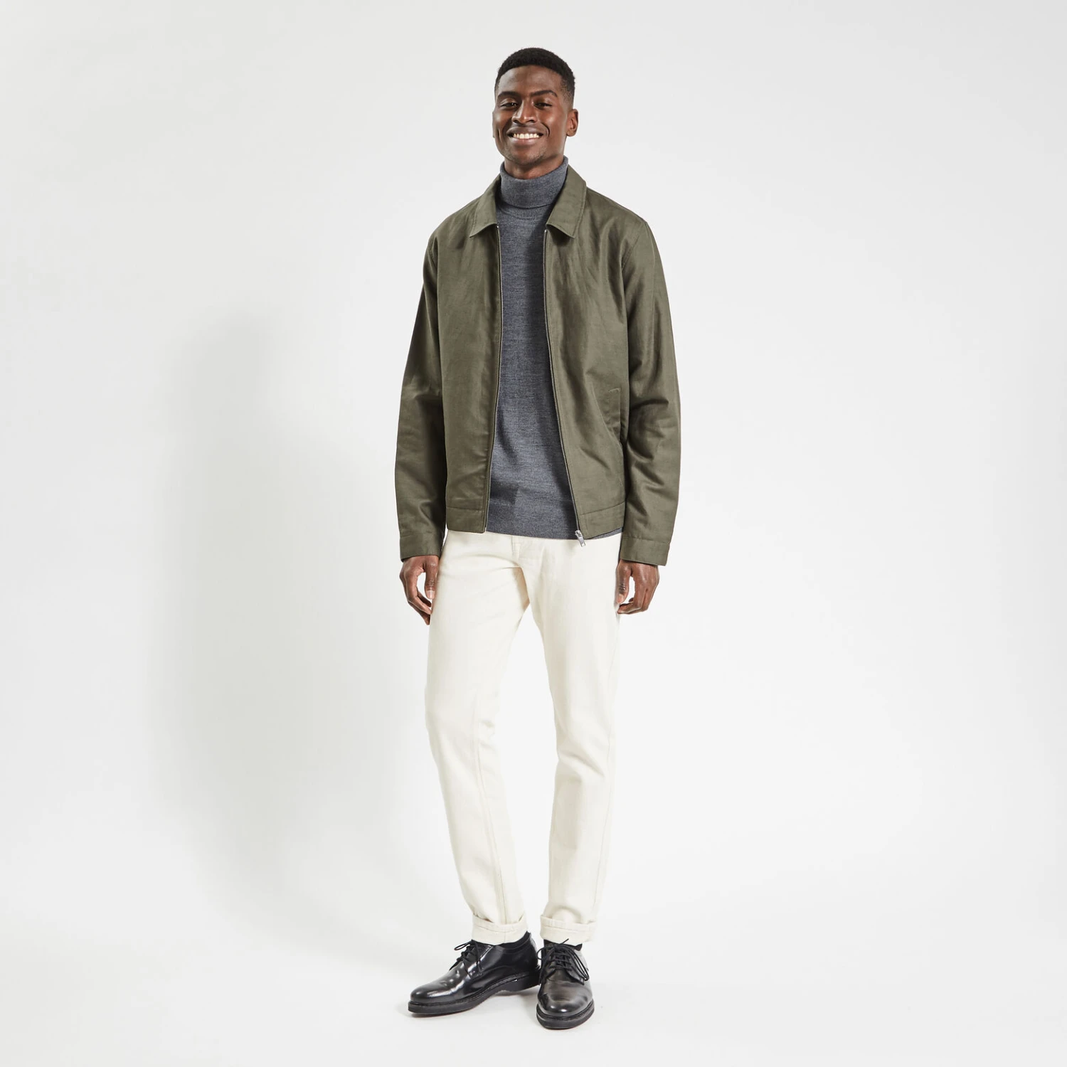 Pull Col Roulé En Laine Mérinos 2 Pull Col Roulé En Laine Mérinos – Image 2