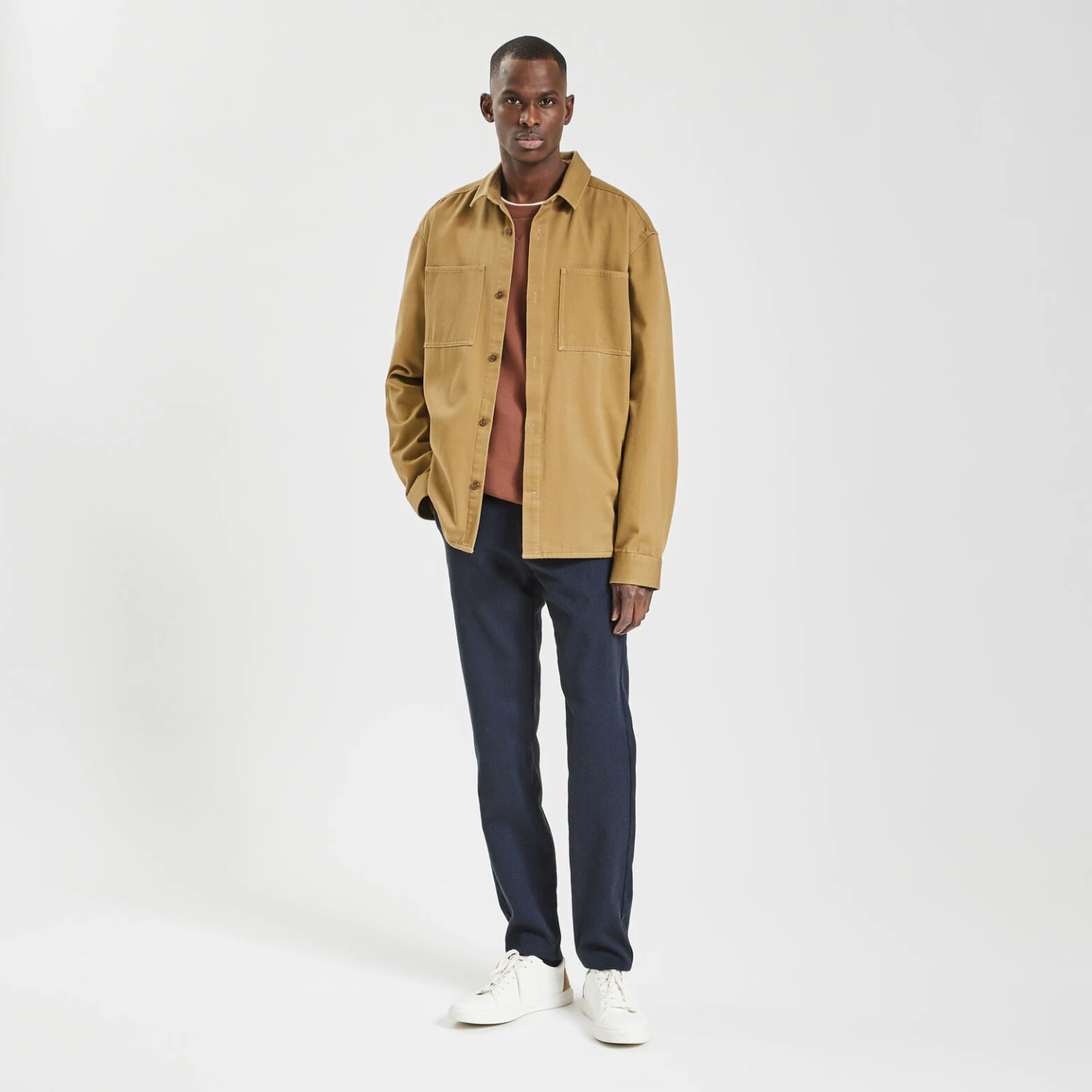 Pantalon Chino Slim Twill Fantaisie 4 Pantalon Chino Slim Twill Fantaisie – Image 4