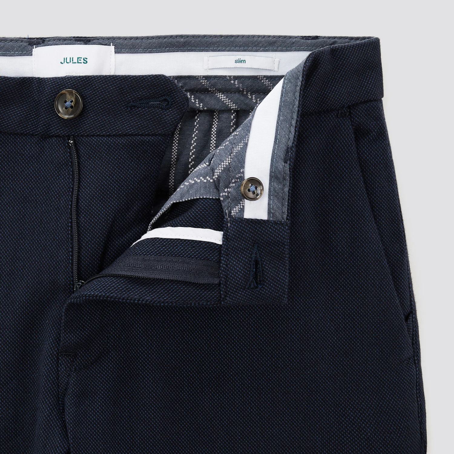 Pantalon Chino Slim Twill Fantaisie 8 Pantalon Chino Slim Twill Fantaisie – Image 8