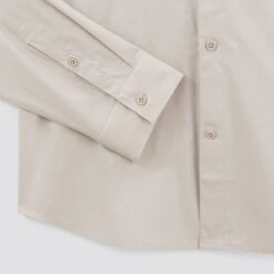 Chemise Slim Unie Coton Biologique Stretch 16 Chemise Slim Unie Coton Biologique Stretch -Men's Clothing Soldes Boutique 726637 10101 V9