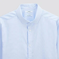 Chemise Regular Sans Repassage Unie Coton 17 Chemise Regular Sans Repassage Unie Coton -Men's Clothing Soldes Boutique 726775 1930 V8