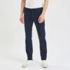 Pantalon Chino Slim Mat En Coton Recyclé -Men's Clothing Soldes Boutique 728463 11822 V1